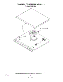 04 - Section parts for Kitchenaid Oven KEMI371TBL3 from AppliancePartsPros.com