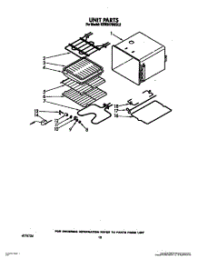 07 - Unit parts for Kitchenaid Oven KEBS276WBL2 from AppliancePartsPros.com