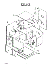 03 - Oven parts for Kitchenaid Oven KEMS378XAL0 from AppliancePartsPros.com