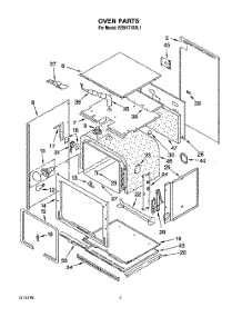 03 - Oven parts for Kitchenaid Oven KEBI171XBL1 from AppliancePartsPros.com