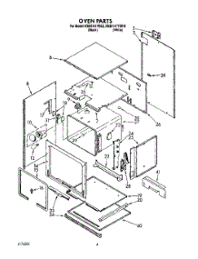 03 - Oven, Optional parts for Kitchenaid Oven KEBI141YBL0 from AppliancePartsPros.com