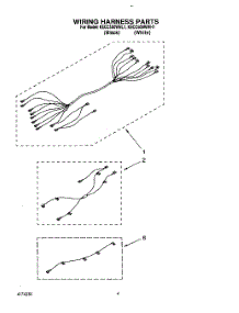03 - Section parts for Kitchenaid Cooktop KECC500WBL1 from AppliancePartsPros.com