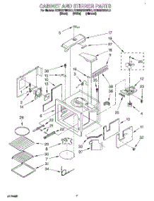 06 - Cabinet And Stirrer, Optional parts for Kitchenaid Oven KEMS378BWH0 from AppliancePartsPros.com