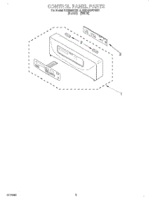 02 - Control Panel, Literature parts for Kitchenaid Oven KEBS247DBL1 from AppliancePartsPros.com