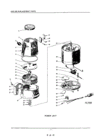 02 - Section parts for Kitchenaid Disposer KWC200C from AppliancePartsPros.com