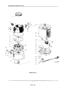 02 - Section parts for Kitchenaid Disposer KWC200A from AppliancePartsPros.com