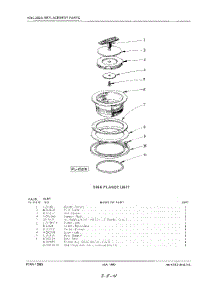 03 - Section parts for Kitchenaid Disposer KWC200A from AppliancePartsPros.com