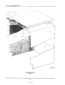 14 - Top And Panel Kdi-61 parts for Kitchenaid Dishwasher KDA21 from AppliancePartsPros.com