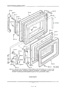 06 - Door parts for Kitchenaid Range KECO375MS from AppliancePartsPros.com