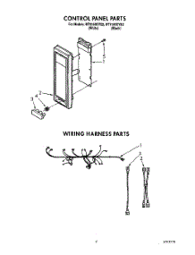 04 - Control Panel, Wiring Harness parts for Whirlpool Microwave MT9160XYB2 from AppliancePartsPros.com