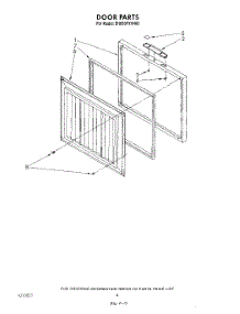 03 - Section parts for Whirlpool Freezer EH050FXVN00 from AppliancePartsPros.com