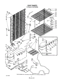 05 - Unit parts for Whirlpool Freezer EV150FXWN00 from AppliancePartsPros.com