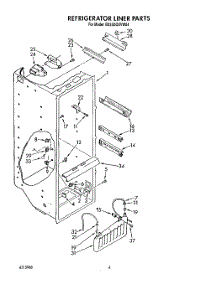 03 - Refrigerator Liner parts for Whirlpool Refrigerator ED25DQXVG04 from AppliancePartsPros.com