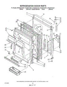07 - Refrigerator Door parts for Whirlpool Refrigerator ET20DKXVF07 from AppliancePartsPros.com