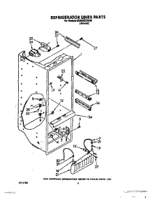 03 - Refrigerator Liner parts for Whirlpool Refrigerator ED25DQXXN00 from AppliancePartsPros.com