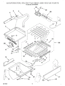 02 - Evaporator, Ice Cutter Grid And Water parts for Whirlpool Ice Machine EC5100XEW1 from AppliancePartsPros.com