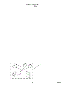 05 - Optional parts for Whirlpool Dryer CSP2761HW0 from AppliancePartsPros.com