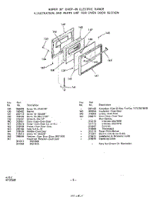 06 - Griddle parts for Roper Range 2521B00 from AppliancePartsPros.com