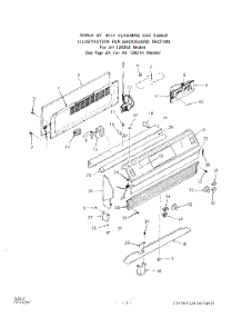 02 - Section parts for Roper Range 1393W2A from AppliancePartsPros.com