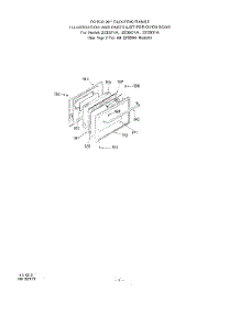05 - Section parts for Roper Range 2233Z1A from AppliancePartsPros.com