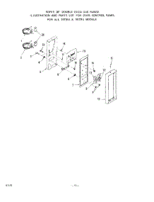 08 - Oven Control Panel parts for Roper Oven 1873W0A from AppliancePartsPros.com