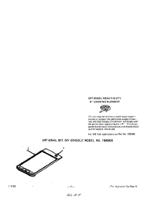 04 - Canning Element , Griddle parts for Roper Range 2265W0A from AppliancePartsPros.com
