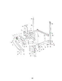 34 - Section parts for Roper Dishwasher 8561L40 from AppliancePartsPros.com