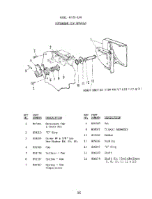 36 - Detergent Cup parts for Roper Dishwasher 8561L40 from AppliancePartsPros.com