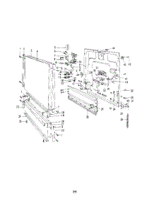 27 - Section parts for Roper Dishwasher 8571L40 from AppliancePartsPros.com