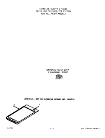 04 - Heavy Duty Canning Element , Griddl parts for Roper Range 2453W9A from AppliancePartsPros.com