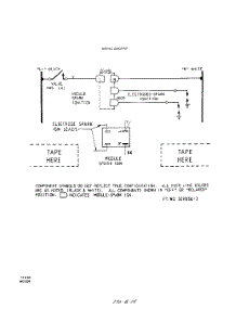 04 - Section parts for Roper Cooktop 1176W0A from AppliancePartsPros.com