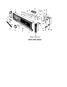 10 - Door parts for Roper Dishwasher 8565L10 from AppliancePartsPros.com