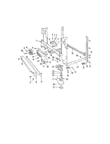 15 - Rack parts for Roper Dishwasher 8565L10 from AppliancePartsPros.com