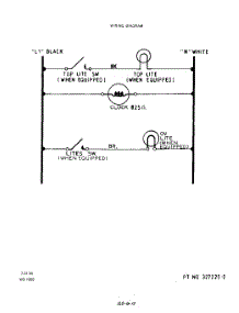09 - Section parts for Roper Range 1305W1A from AppliancePartsPros.com