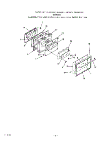 06 - Wire Harness parts for Roper Range 2336W0A from AppliancePartsPros.com