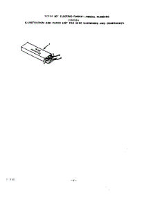 07 - Wire Harness parts for Roper Range 2336W0A from AppliancePartsPros.com