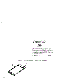 03 - Section parts for Roper Range 2454X3A from AppliancePartsPros.com