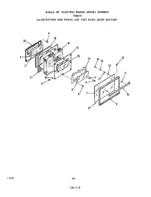06 - Wire Harness And Components parts for Roper Range F9807W0 from AppliancePartsPros.com
