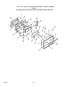 08 - Wire Harness And Components parts for Roper Range F8957W0 from AppliancePartsPros.com