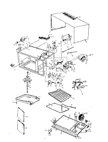 03 - Section parts for Roper Microwave MW557 from AppliancePartsPros.com