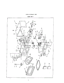 02 - Section parts for Roper Microwave MW157 from AppliancePartsPros.com