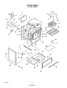 04 - Oven parts for Whirlpool Range F5108L0 from AppliancePartsPros.com