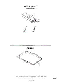 07 - Wire Harness , Griddle parts for Whirlpool Range F6508L1 from AppliancePartsPros.com