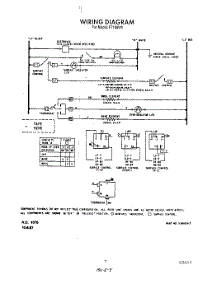 06 - Wiring Diagram parts for Whirlpool Range F7108L0 from AppliancePartsPros.com