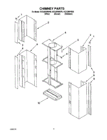 03 - Section parts for Kitchenaid Hood KICU265HSS0 from AppliancePartsPros.com