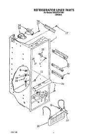03 - Refrigerator Liner parts for Whirlpool Refrigerator ED25DQXYN01 from AppliancePartsPros.com