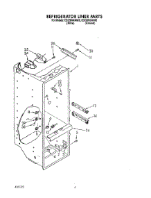 03 - Refrigerator Liner parts for Whirlpool Refrigerator ED22DKXAN00 from AppliancePartsPros.com