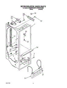 03 - Refrigerator Liner parts for Whirlpool Refrigerator ED25PWXAN00 from AppliancePartsPros.com