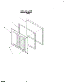 02 - Section parts for Roper Freezer RH0500RAW00 from AppliancePartsPros.com