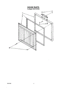 02 - Section parts for Whirlpool Freezer TCF0710YW00 from AppliancePartsPros.com